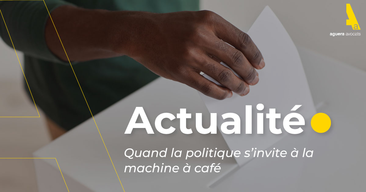 Quand la politique s’invite à la machine à café